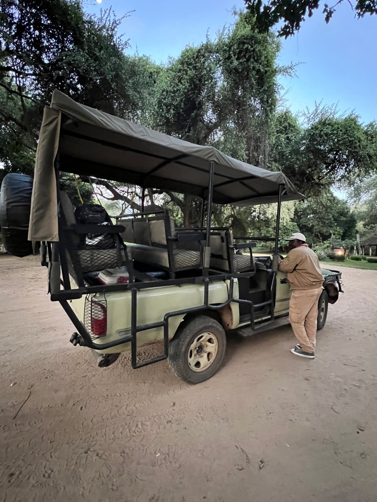 masina de safari din zambia